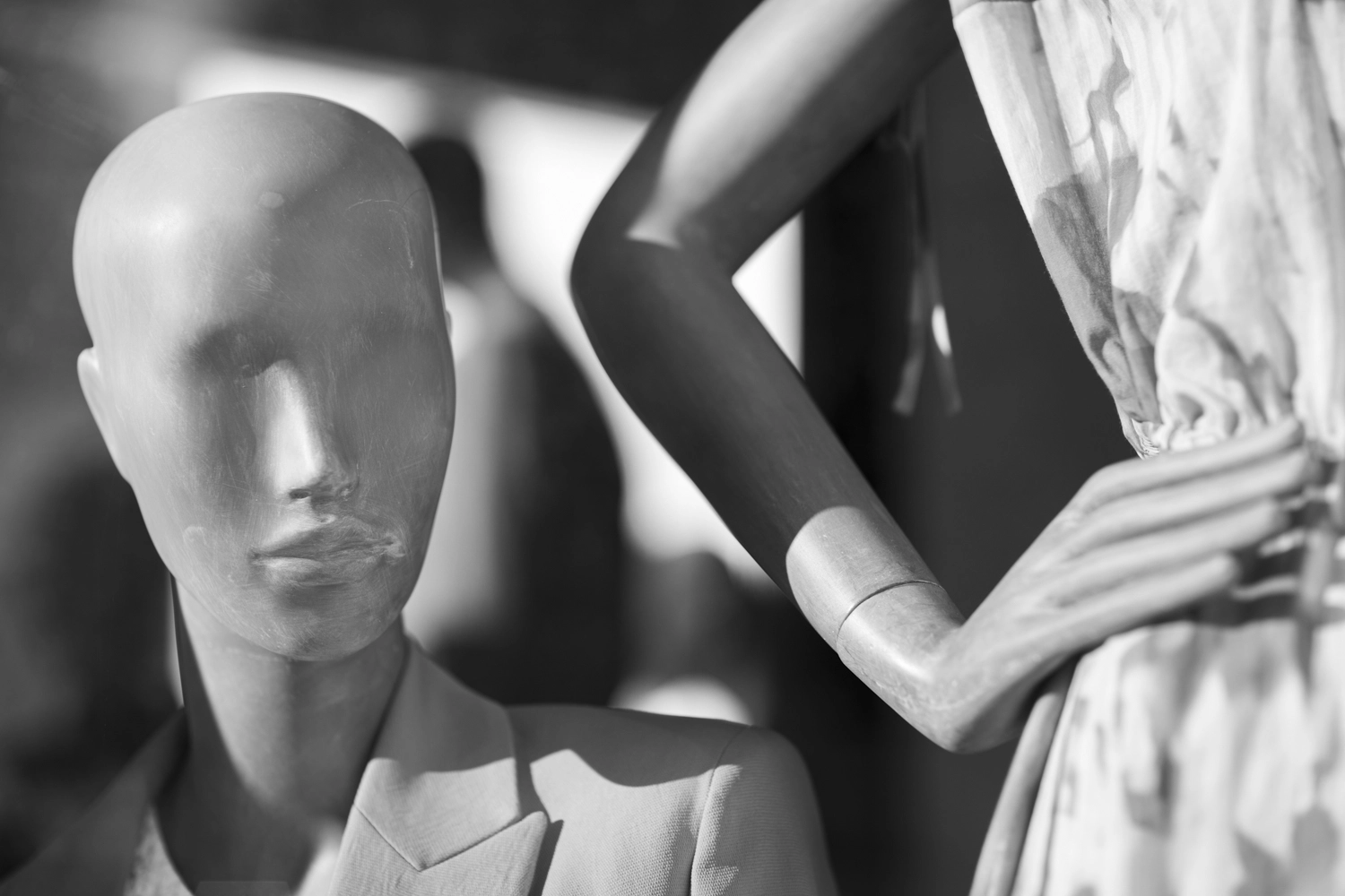 Saba store mannequins.